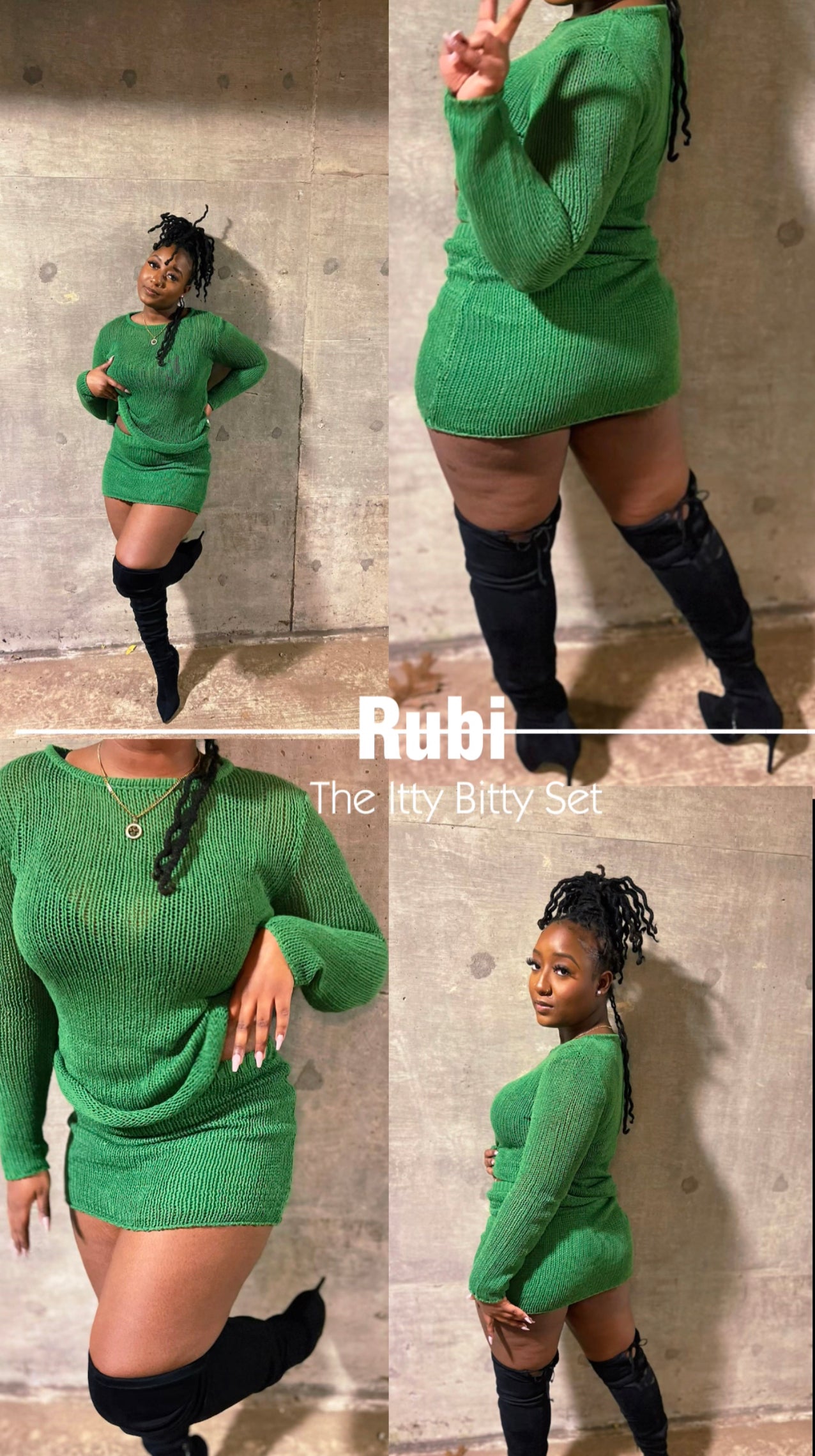 RUBI THE ITTY BITTY SET